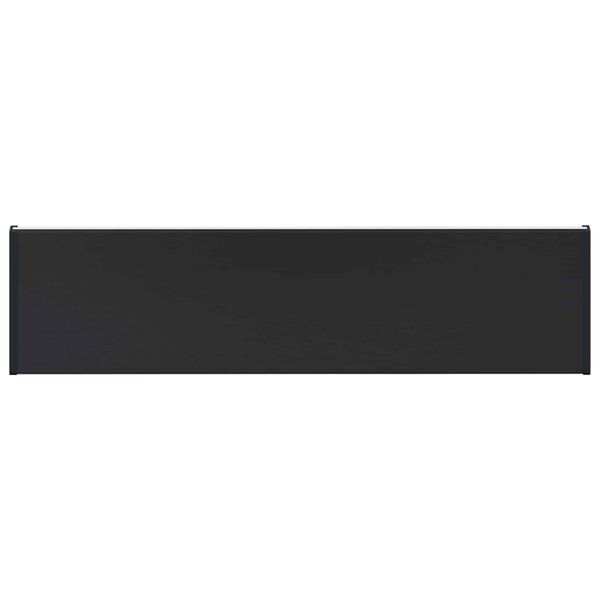 vidaXL Fensterbank Anthrazit mit Holzmaserung 60 x 25 x 4,5 cm PVC