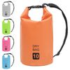 vidaXL Trockensack Orange 10 L PVC