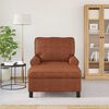 vidaXL Lounge-Liege mit Kissen Braun 91 x 157 x 91 cm Antikes PU