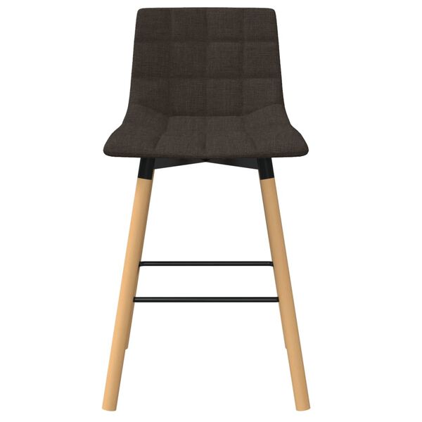 vidaXL Barhocker Taupe Stoff