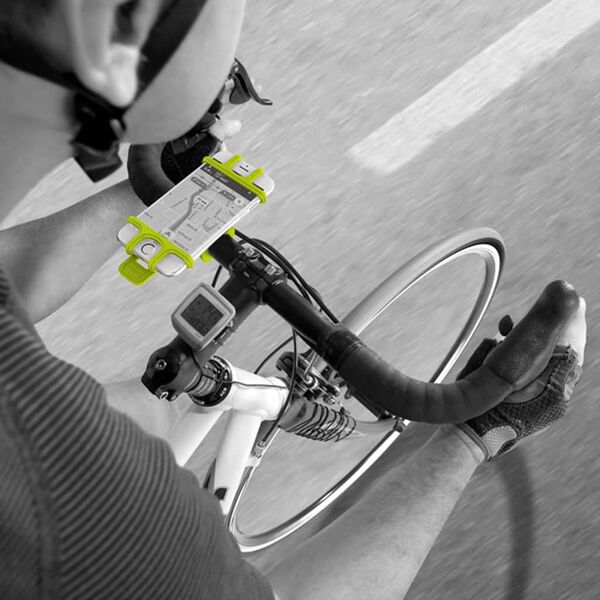 Celly Fahrrad-Handyhalterung Easybike Gr&uuml;n
