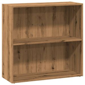 vidaXL B&uuml;cherregal Artisan-Eiche 80x30x77 cm Holzwerkstoff