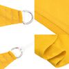 vidaXL Sonnensegel 160 g/m&sup2; Gelb 2,5x3 m HDPE