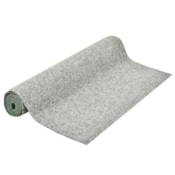 vidaXL Kunstrasen mit Noppen 5x1,33 m Grau