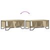vidaXL Couchtisch Sonoma-Eiche 100x51x40 cm Holzwerkstoff
