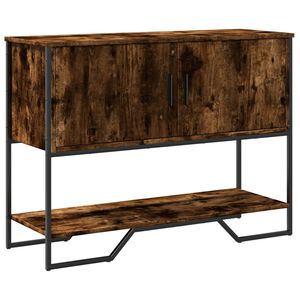 vidaXL Konsolentisch R&auml;uchereiche 100x35x74,5 cm Holzwerkstoff