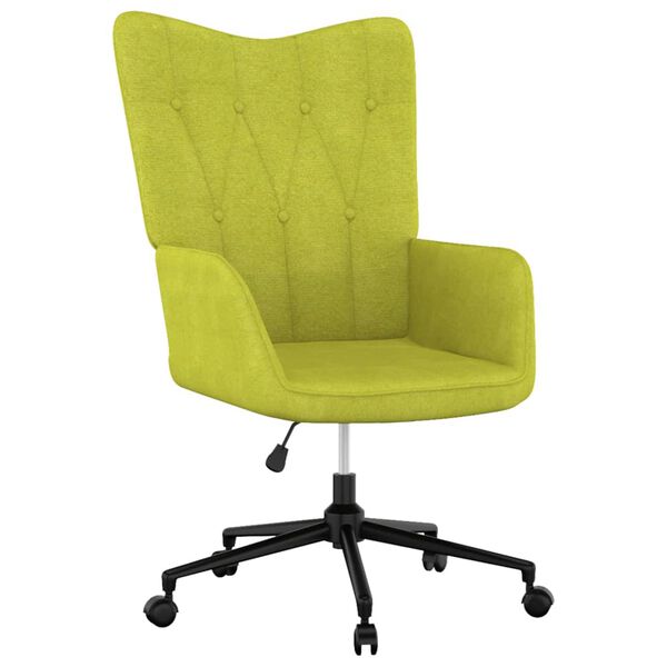 vidaXL Relaxsessel Gr&uuml;n Stoff