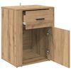 vidaXL Nachttisch Artisan-Eiche 35 x 50 x 60 cm Holzwerkstoff