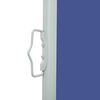 vidaXL Seitenmarkise Ausziehbar 140x600 cm Blau