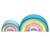 d&euml;na Silikon-Spielzeug-Set Regenbogen Pastel 12 Stk.