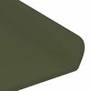 vidaXL Schwebendes Regal 4 pcs Olive Gr&uuml;n 60 x 9 x 2,5 cm Stahl