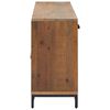 vidaXL Sideboard Braun 110x35x70 cm Massivholz Kiefer