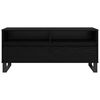 vidaXL TV-Schr&auml;nk Schwarz Eichen-Optik 100 x 34,5 x 44,5 cm
