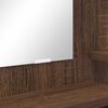 vidaXL Schlafzimmer-Frisiertische mit Schubladen Braun Eichen-Optik