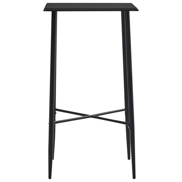 vidaXL 3-tlg. Bar-Set Kunstleder Grau