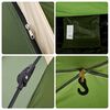 vidaXL Campingzelt 5 Personen Gr&uuml;n Quick Release