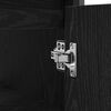 vidaXL Waschbeckenunterschrank Schwarz 60x34,5x60 cm