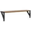 vidaXL Wandregale 2 pcs Artisan-Eiche 60 x 15 x 15,5 cm Holzwerkstoff