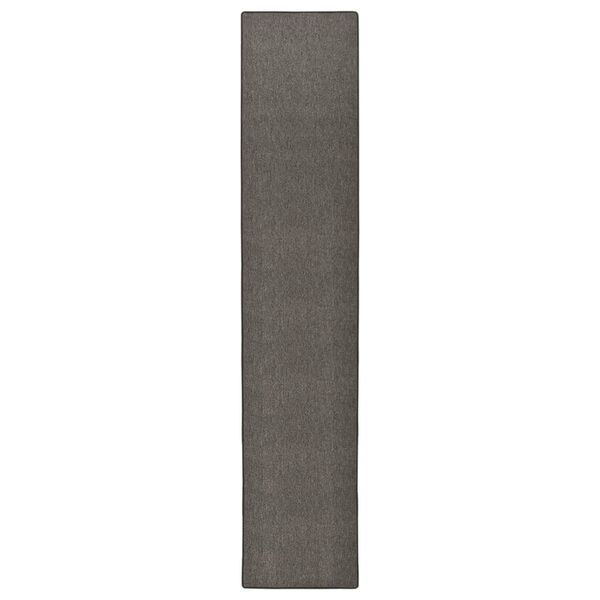 vidaXL Teppichl&auml;ufer Sisal-Optik Anthrazit 80x400 cm