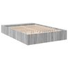 vidaXL Bettgestell Grau Sonoma 140x200 cm Holzwerkstoff