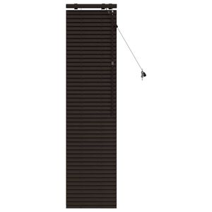 vidaXL Venezianische Jalousie Dunkelbraun 50 x 160 cm 35 mm