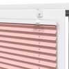 vidaXL Plissee Rosa 50x200 cm Stoffbreite 49,4 cm Polyester