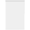 vidaXL Verdunkelungsrollo Wei&szlig; 150x210cm Stoffbreite 146,6cm Polyester