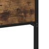 vidaXL Metallbett ohne Matratze R&auml;uchereiche 193x203 cm