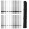 vidaXL Zaun mit Pfosten Grau 1,2 x 100 m Stahl und PVC