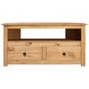 vidaXL TV-Eckschrank 93 x 49 x 49 cm Massivholz Panama-Kiefer