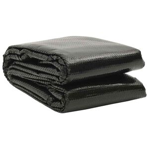 vidaXL Treibende Pool Solarfolie rechtecking 6 x 4 m Pools, Schwarz