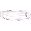 vidaXL Aufbewahrungsbett mit Matratze Taupe 160 x 200 cm Polyester
