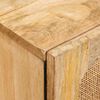 vidaXL Sideboard Braun 60 x 33 x 75 cm Massivholz Mango