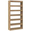 vidaXL B&uuml;cherregal 6 Ebenen 100 x 30 x 198 cm Holzwerkstoff