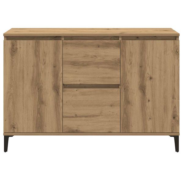 vidaXL Sideboard Artisan-Eiche 102x35x70 cm Holzwerkstoff