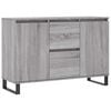 vidaXL Sideboard Grau Sonoma 101,5x35x70 cm Holzwerkstoff