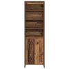 vidaXL Hohe Schr&auml;nke 2 pcs Altholz 60 x 36 x 300 cm Holzwerkstoff