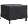 vidaXL M&ouml;belbezug Uni Schwarz 82 x 82 x 50 cm Stoff