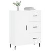 vidaXL Sideboard Wei&szlig; 69,5x34x90 cm Holzwerkstoff