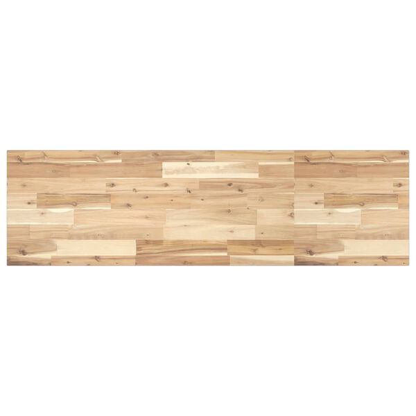 vidaXL Waschtischplatte Unbehandelt 120x40x2 cm Massivholz Akazie