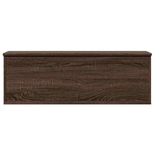 vidaXL Truhe Braun Eichen-Optik 102x35x35 cm Holzwerkstoff