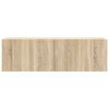 vidaXL 7-tlg. TV-Schrank-Set Sonoma-Eiche Holzwerkstoff