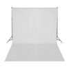 vidaXL Fotostudio-Set mit Hintergrund, Leuchten und Schirmen