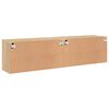 vidaXL TV-Wandschr&auml;nke 2 Stk. Sonoma-Eiche 80x30x41 cm