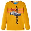 Kinder-Langarmshirt Ocker 128