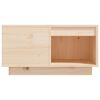 vidaXL Couchtisch 60x61x32,5 cm Massivholz Kiefer