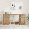 vidaXL Schreibtisch mit Schrank Artisan-Eiche 154,5 x 50 x 75 cm