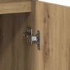 vidaXL Sideboard mit Schublade Artisan-Eiche 71x35x84 cm Holzwerkstoff