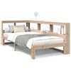 vidaXL Massivholzbett mit Regal ohne Matratze 90x200 cm Kiefer