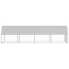 vidaXL Outdoor-H&uuml;hnerk&auml;fig 2x8x2 m Verzinkter Stahl